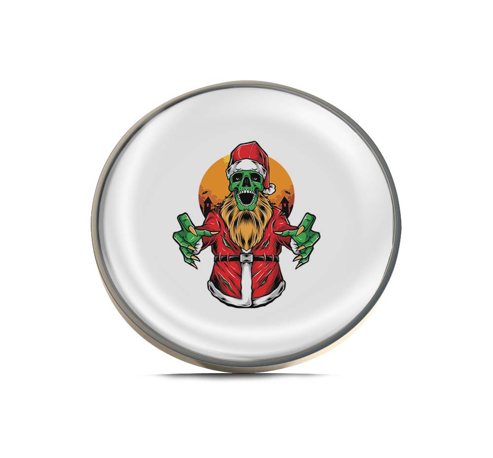 Zombie santa Limited Edition Lapel Pin Exclusive Metal Brooch Badge Accessories For Backpack, Clothes, Hats | Cute Gifts and Collectibles