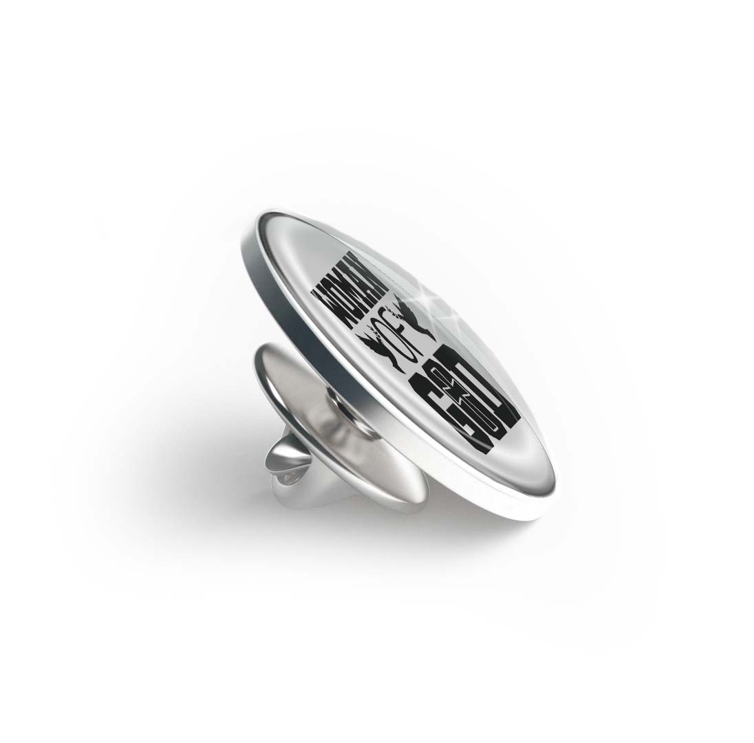 Woman of God Limited Edition Lapel Pin Exclusive Metal Brooch Badge Accessories For Backpack, Clothes, Hats | Cute Gifts and Collectibles