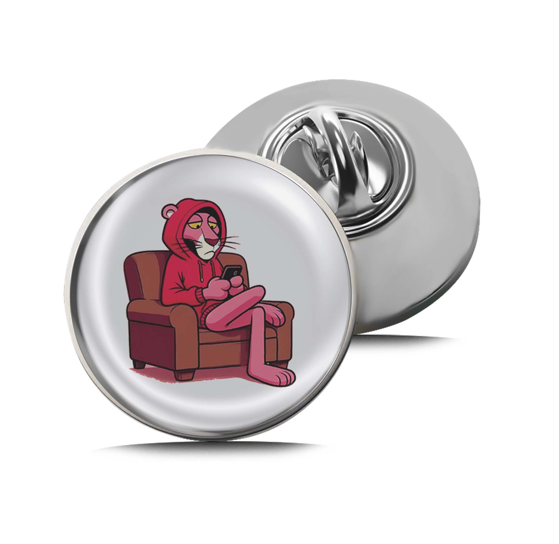 The Pink Panther Limited Edition Lapel Pin Exclusive Metal Brooch Badge Accessories For Backpack, Clothes, Hats | Cute Gifts and Collectibles