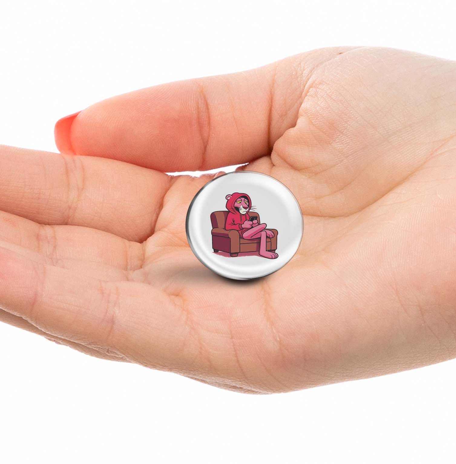The Pink Panther Limited Edition Lapel Pin Exclusive Metal Brooch Badge Accessories For Backpack, Clothes, Hats | Cute Gifts and Collectibles