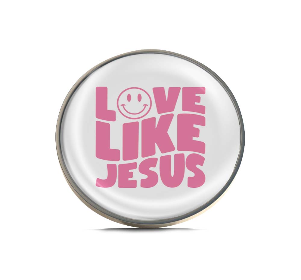 Love Like Jesus Limited Edition Lapel Pin Exclusive Metal Brooch Badge Accessories For Backpack, Clothes, Hats | Cute Gifts and Collectibles