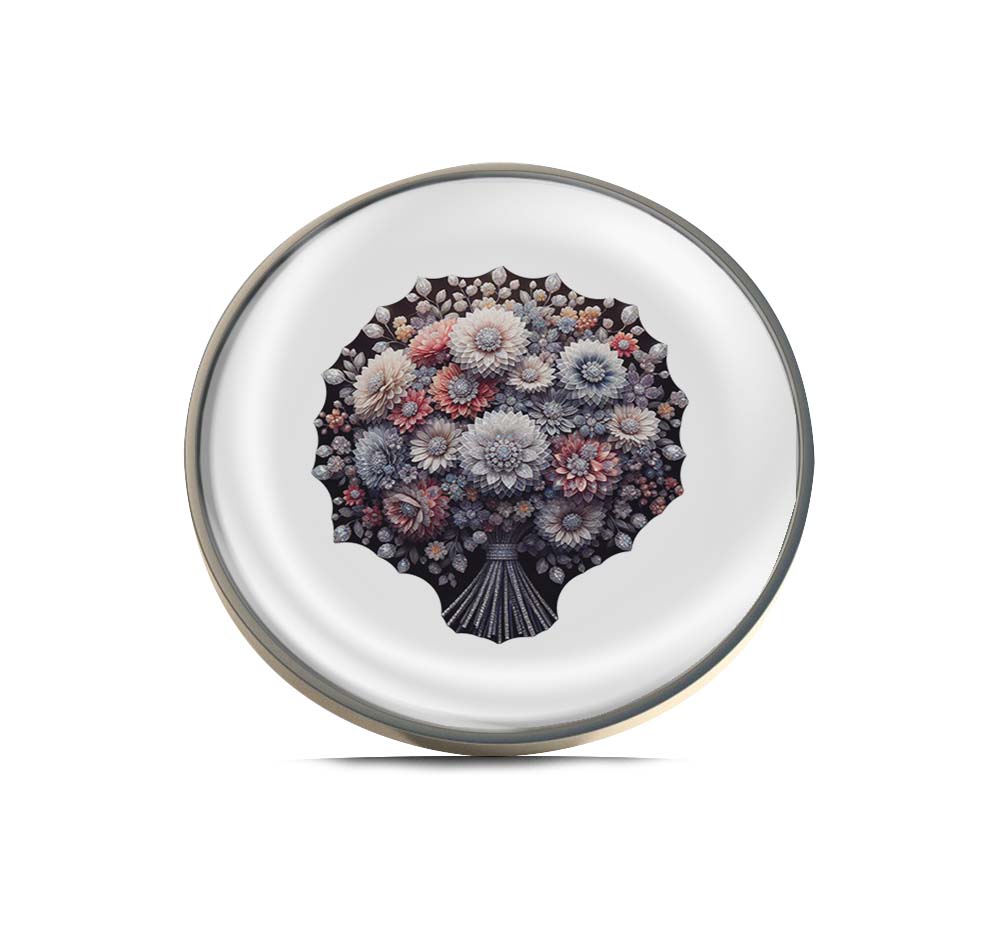 Diamond bouquet of flowers Limited Edition Lapel Pin Exclusive Metal Brooch Badge Accessories For Backpack, Clothes, Hats | Cute Gifts and Collectibles