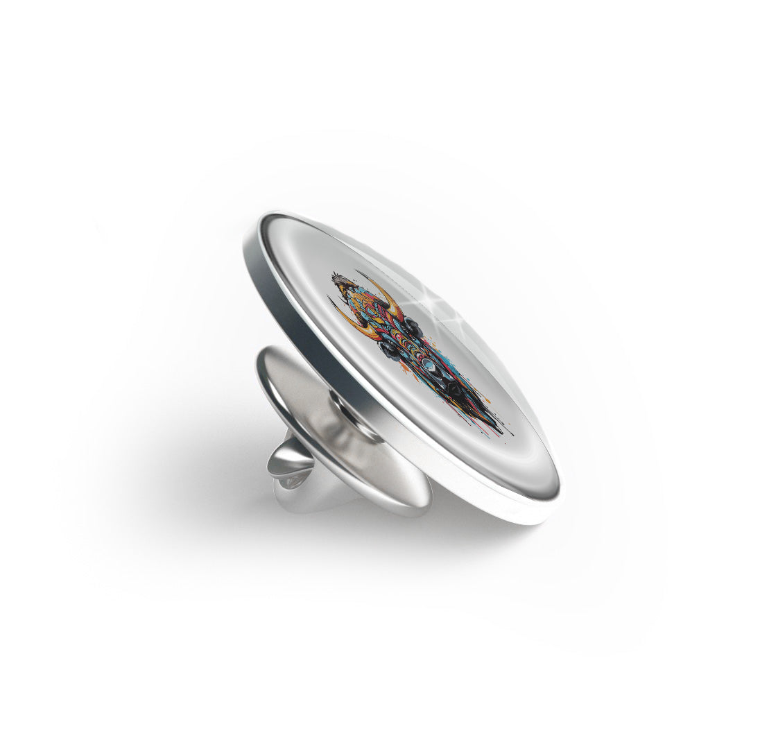 Colorful Bull Limited Edition Lapel Pin Exclusive Metal Brooch Badge Accessories For Backpack, Clothes, Hats | Cute Gifts and Collectibles