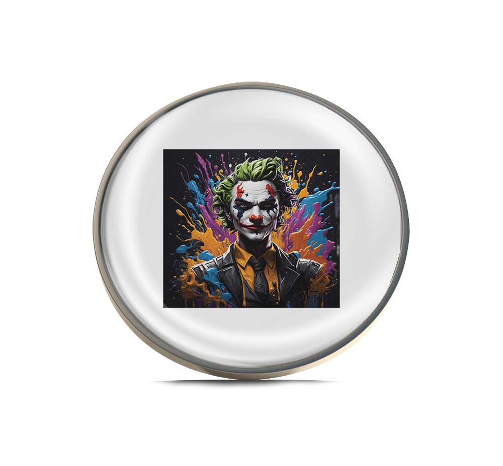 Psychedelic Joker Limited Edition Lapel Pin Exclusive Metal Brooch Badge Accessories For Backpack, Clothes, Hats | Cute Gifts and Collectibles