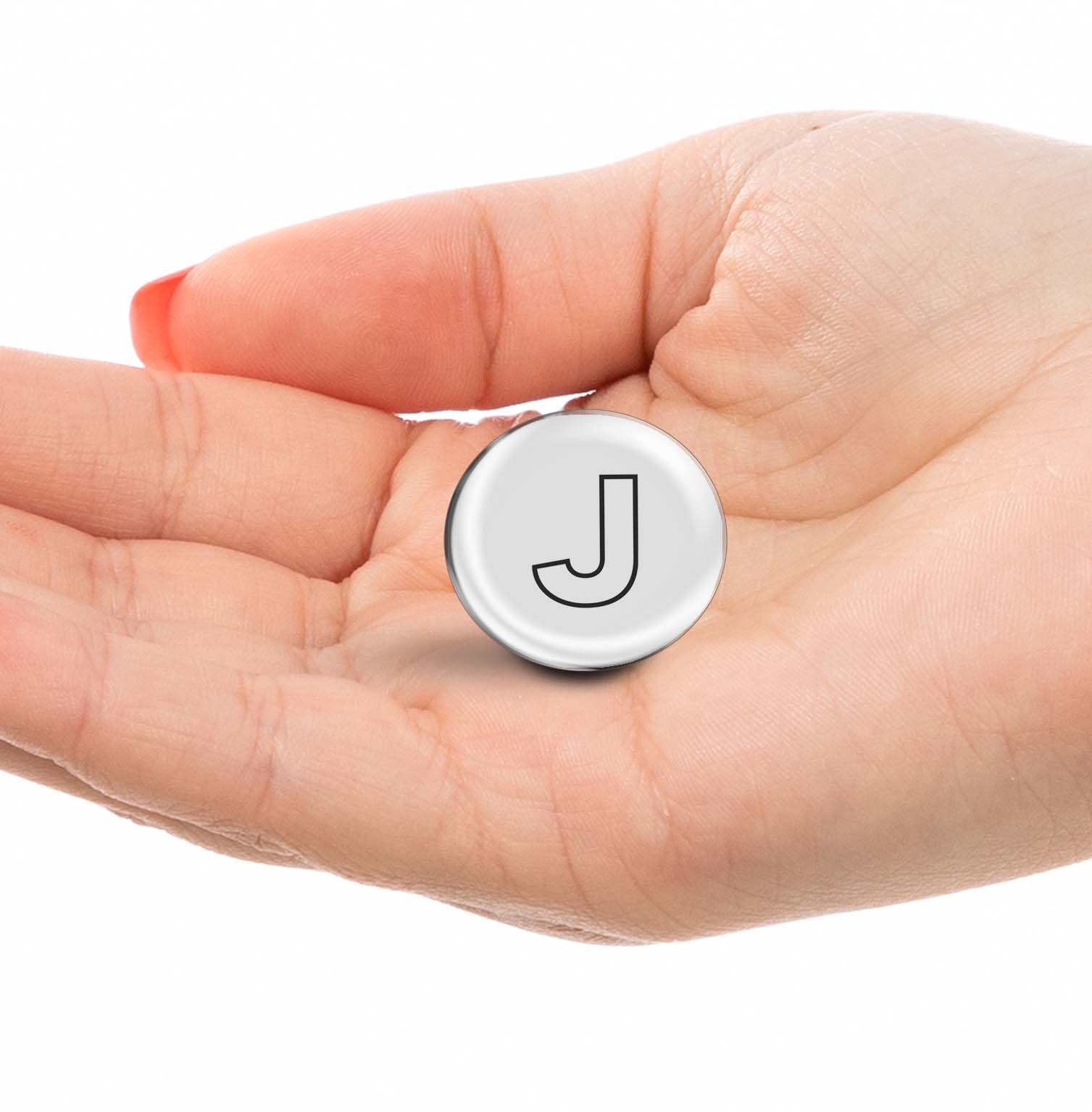 Letter J Limited Edition Lapel Pin Exclusive Metal Brooch Badge Accessories For Backpack, Clothes, Hats | Cute Gifts and Collectibles