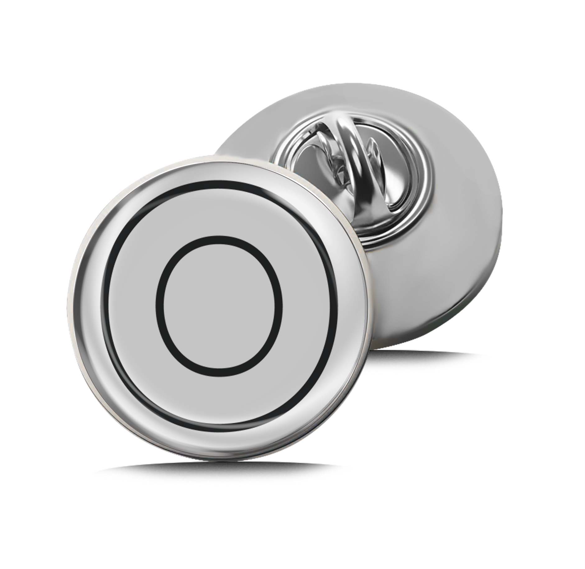 Letter O Limited Edition Lapel Pin Exclusive Metal Brooch Badge Accessories For Backpack, Clothes, Hats | Cute Gifts and Collectibles