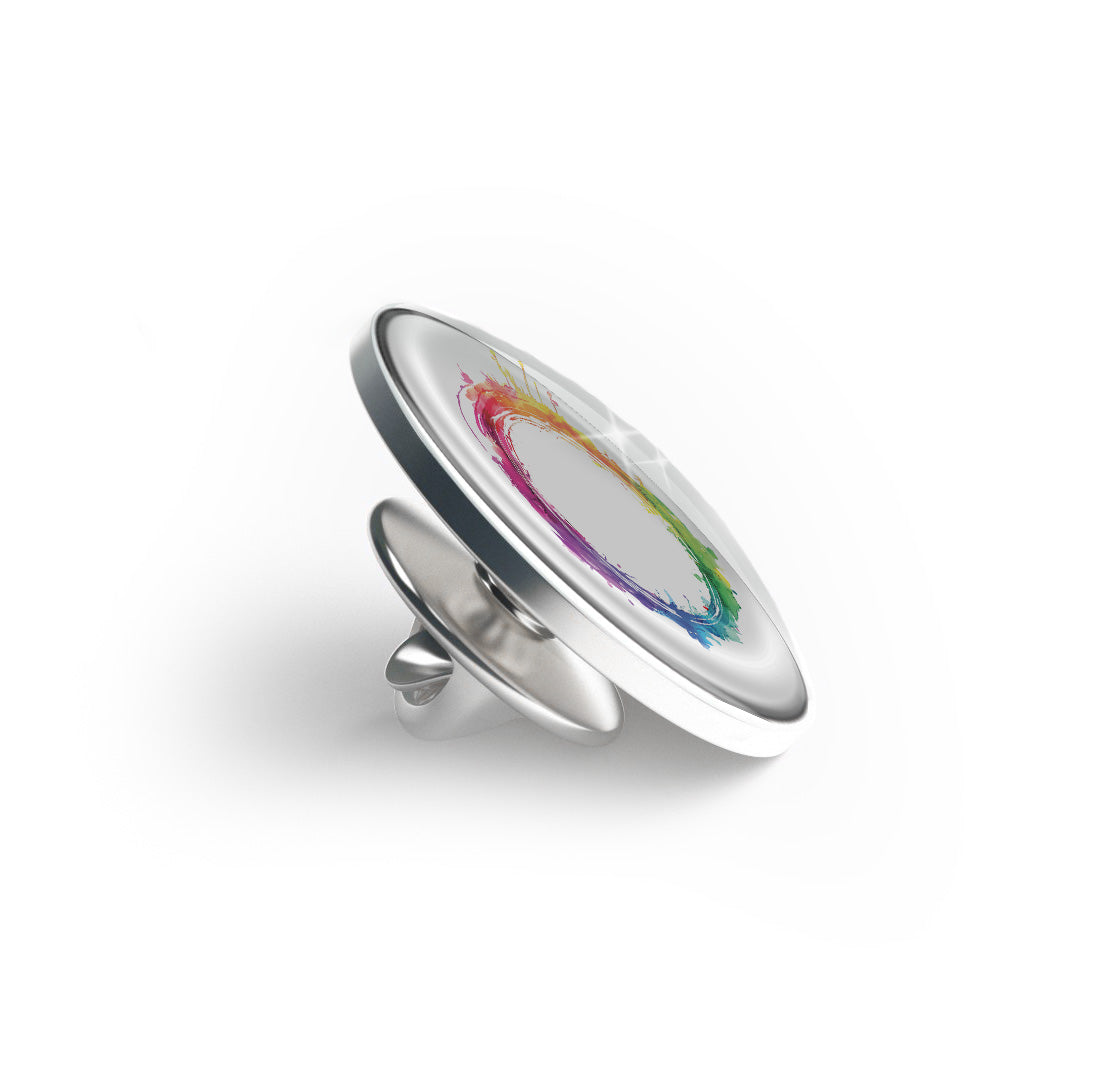 Rainbow color circle Limited Edition Lapel Pin Exclusive Metal Brooch Badge Accessories For Backpack, Clothes, Hats | Cute Gifts and Collectibles