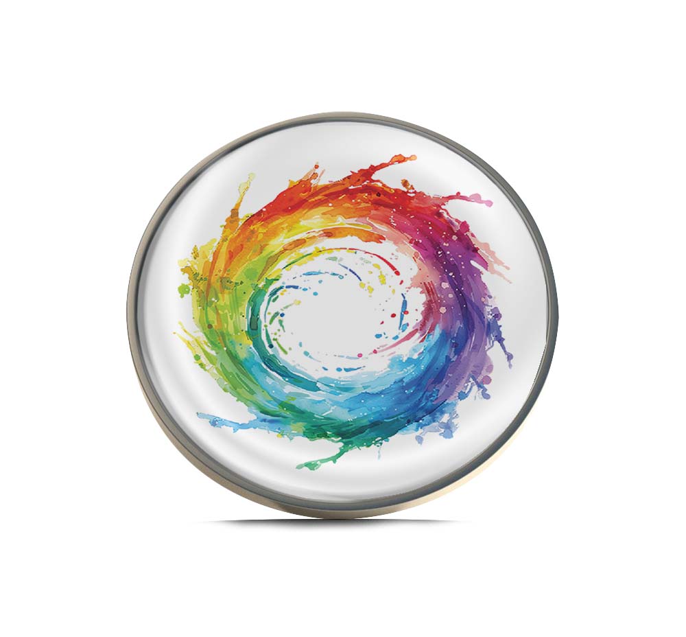 Color Burst Limited Edition Lapel Pin Exclusive Metal Brooch Badge Accessories For Backpack, Clothes, Hats | Cute Gifts and Collectibles