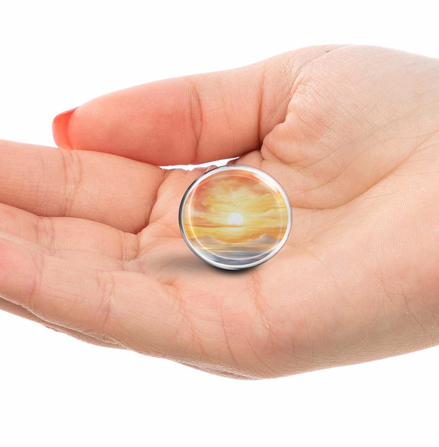 Sunset Limited Edition Lapel Pin Exclusive Metal Brooch Badge Accessories For Backpack, Clothes, Hats | Cute Gifts and Collectibles