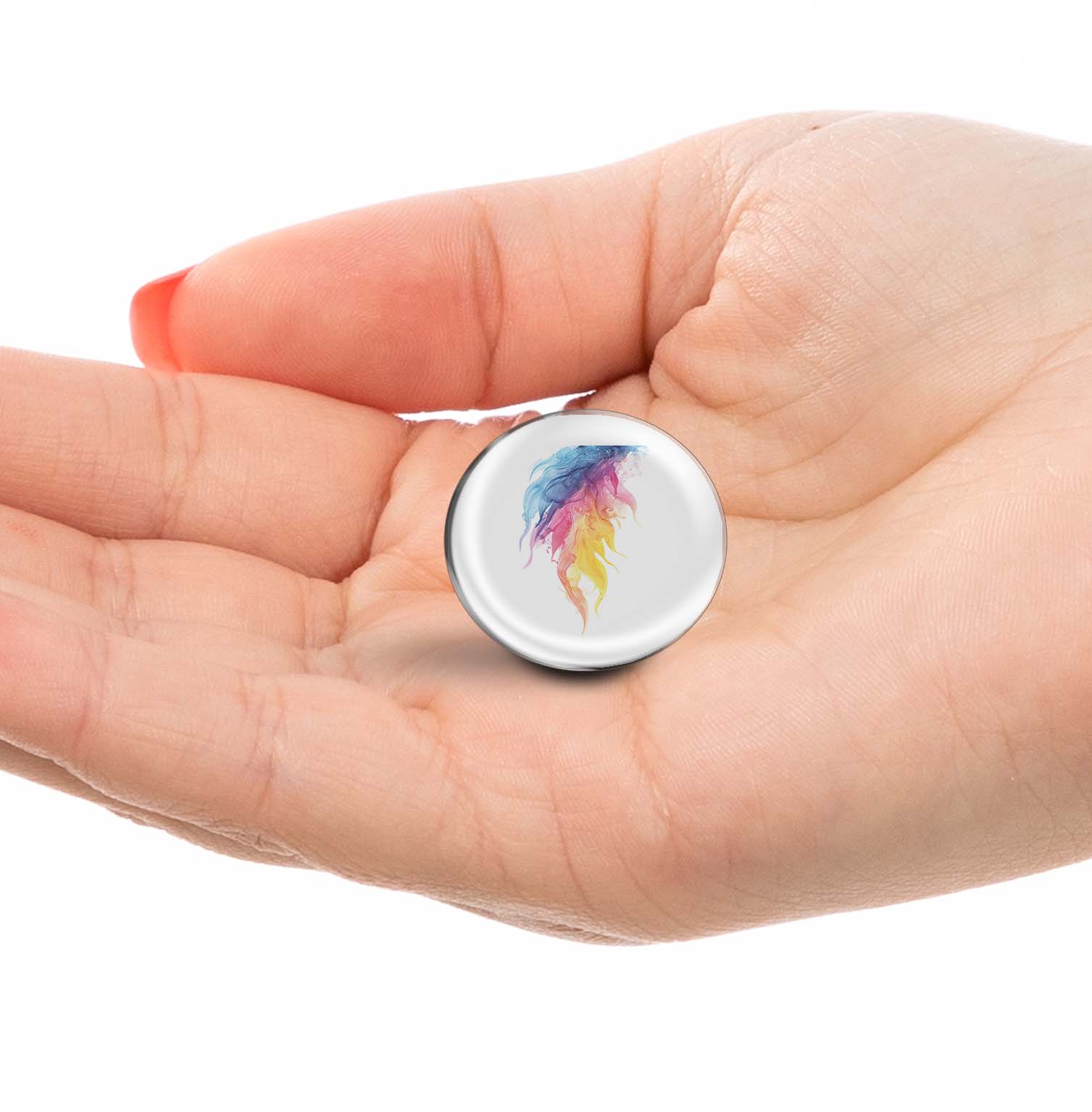 Abstract Colorful Paint Limited Edition Lapel Pin Exclusive Metal Brooch Badge Accessories For Backpack, Clothes, Hats | Cute Gifts and Collectibles
