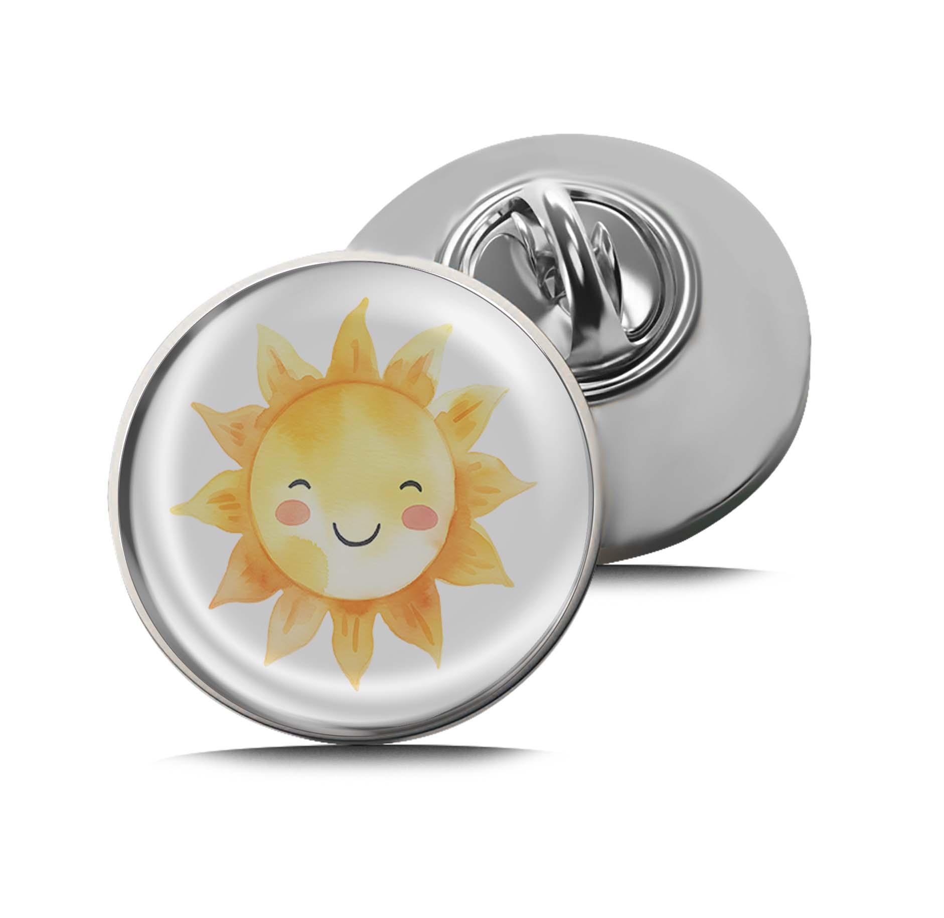Cute Sun Limited Edition Lapel Pin Exclusive Metal Brooch Badge Accessories For Backpack, Clothes, Hats | Cute Gifts and Collectibles