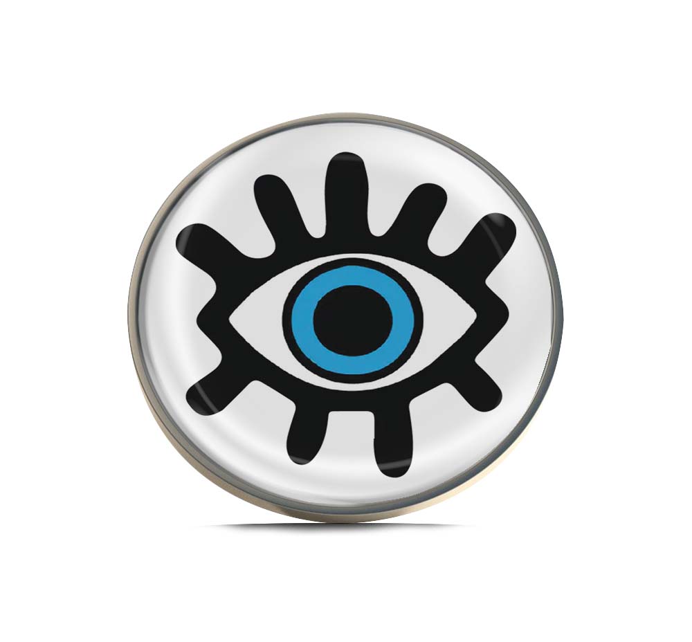 Evil eye Limited Edition Lapel Pin Exclusive Metal Brooch Badge Accessories For Backpack, Clothes, Hats | Cute Gifts and Collectibles