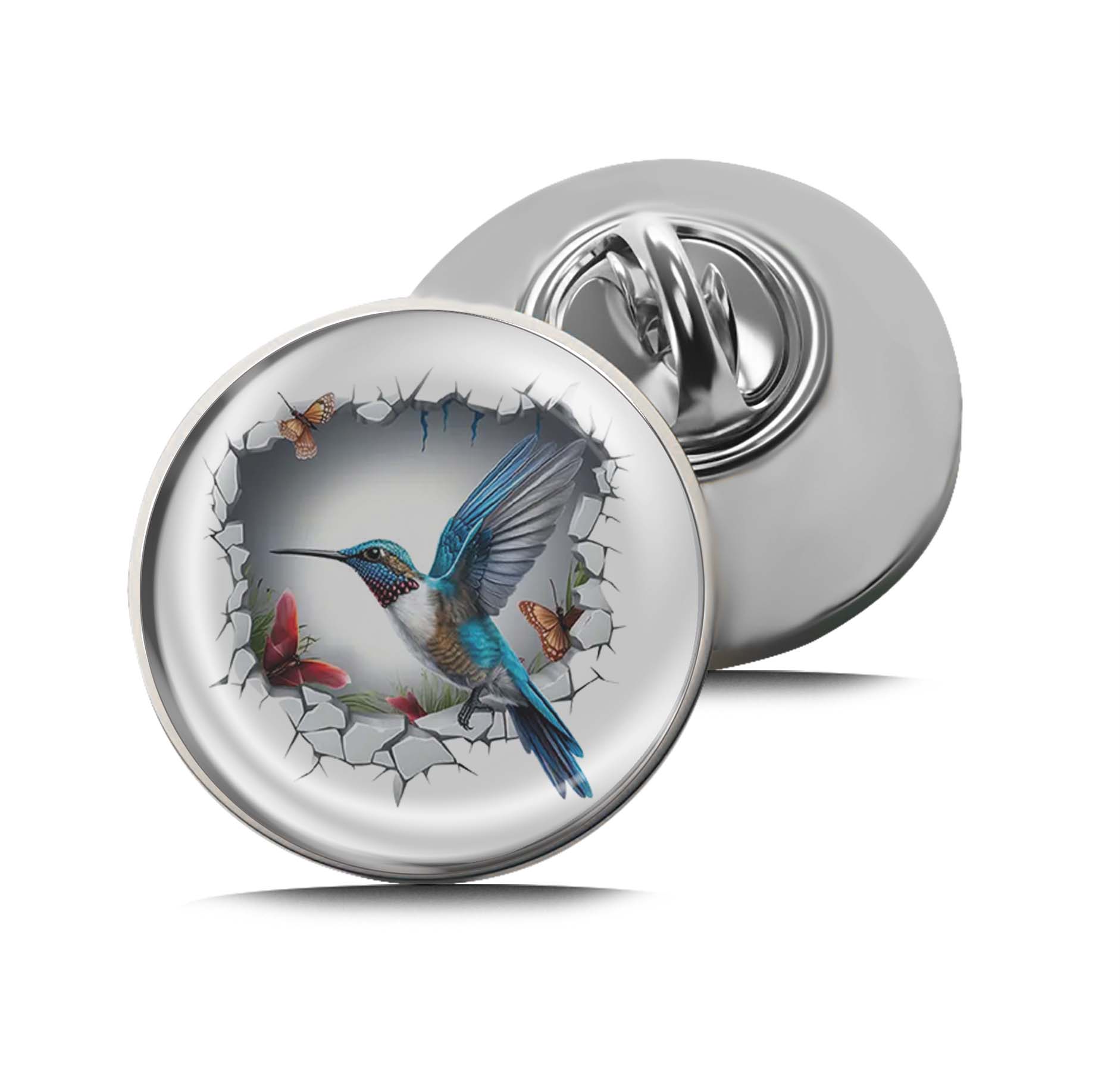 Hummingbird Limited Edition Lapel Pin Exclusive Metal Brooch Badge Accessories For Backpack, Clothes, Hats | Cute Gifts and Collectibles