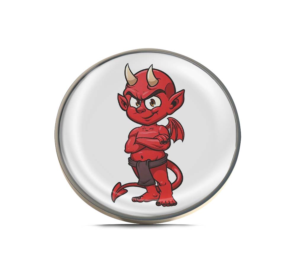 Red Devil Limited Edition Lapel Pin Exclusive Metal Brooch Badge Accessories For Backpack, Clothes, Hats | Cute Gifts and Collectibles