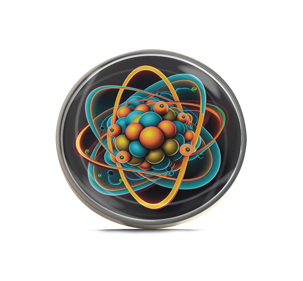 Atomic Science Limited Edition Lapel Pin Exclusive Metal Brooch Badge Accessories For Backpack, Clothes, Hats | Cute Gifts and Collectibles