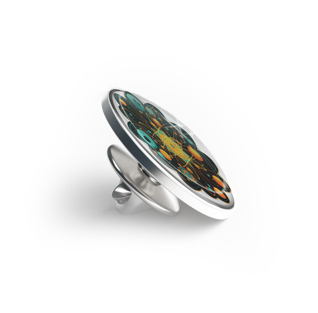 Atomic Structure Limited Edition Lapel Pin Exclusive Metal Brooch Badge Accessories For Backpack, Clothes, Hats | Cute Gifts and Collectibles