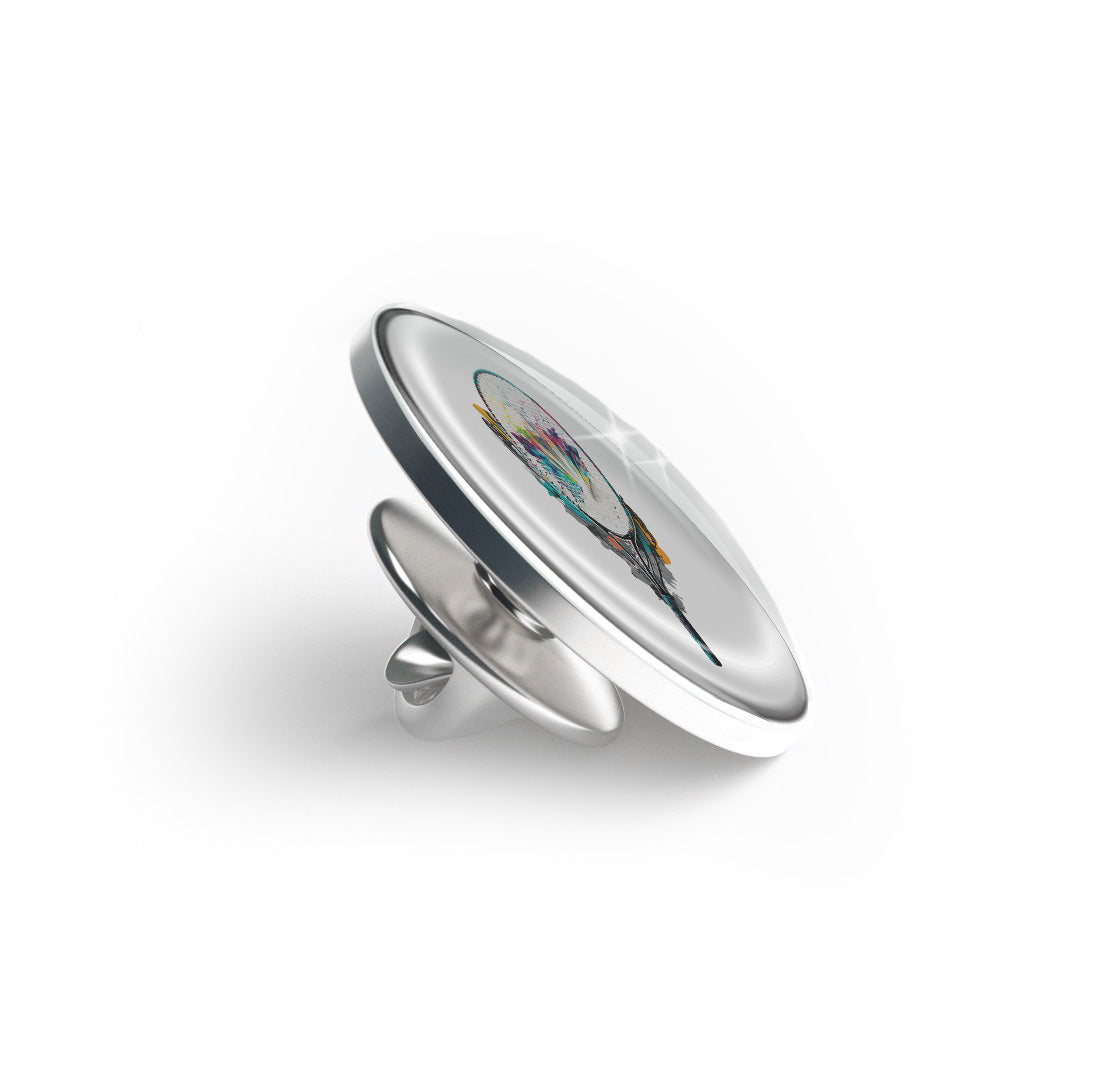 Tennis racket Limited Edition Lapel Pin Exclusive Metal Brooch Badge Accessories For Backpack, Clothes, Hats | Cute Gifts and Collectibles