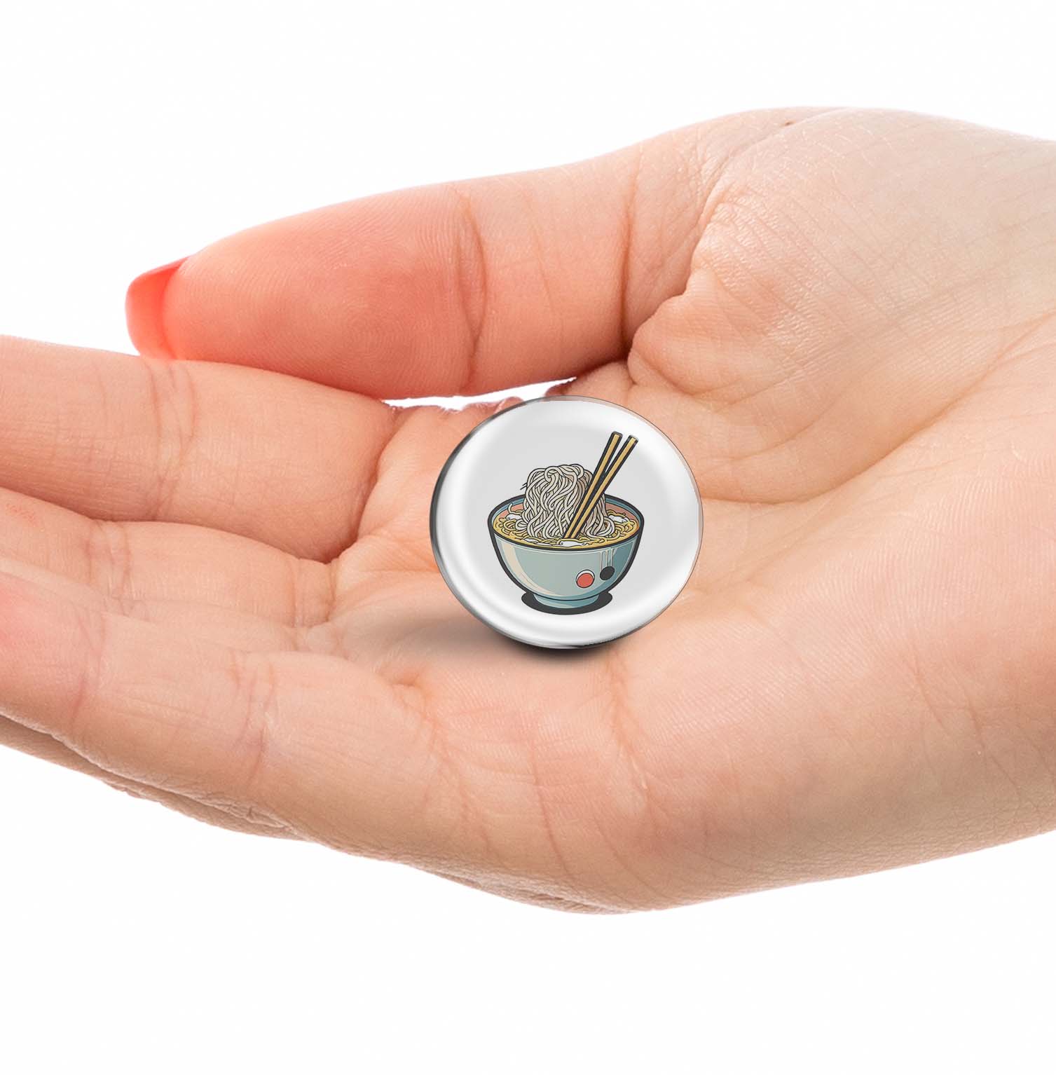 Bowl of noodles Limited Edition Lapel Pin Exclusive Metal Brooch Badge Accessories For Backpack, Clothes, Hats | Cute Gifts and Collectibles