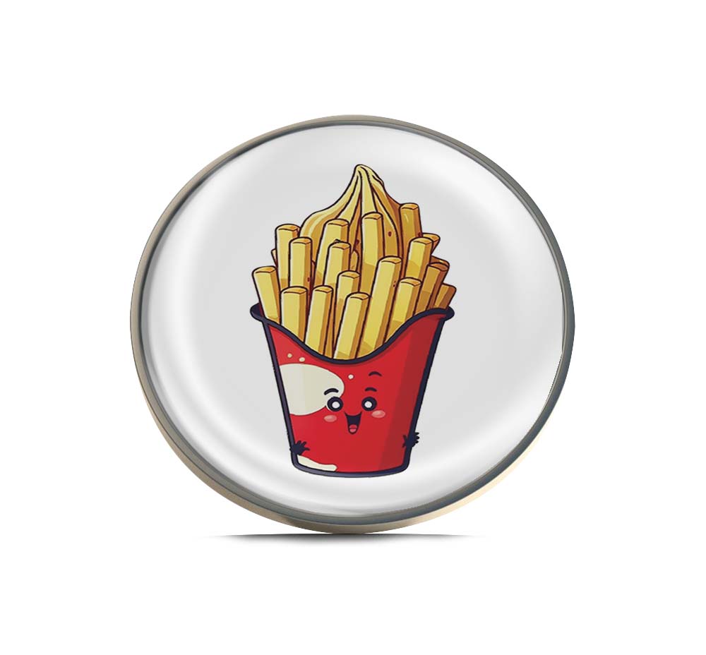 French fries Limited Edition Lapel Pin Exclusive Metal Brooch Badge Accessories For Backpack, Clothes, Hats | Cute Gifts and Collectibles