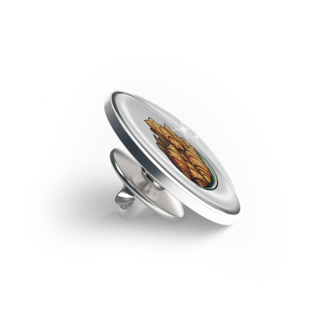 Croissant Limited Edition Lapel Pin Exclusive Metal Brooch Badge Accessories For Backpack, Clothes, Hats | Cute Gifts and Collectibles