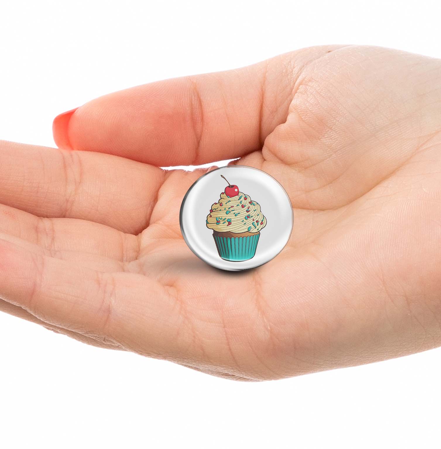 Cupcake Limited Edition Lapel Pin Exclusive Metal Brooch Badge Accessories For Backpack, Clothes, Hats | Cute Gifts and Collectibles