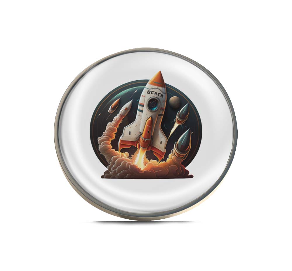 Beautiful Rocket Limited Edition Lapel Pin Exclusive Metal Brooch Badge Accessories For Backpack, Clothes, Hats | Cute Gifts and Collectibles