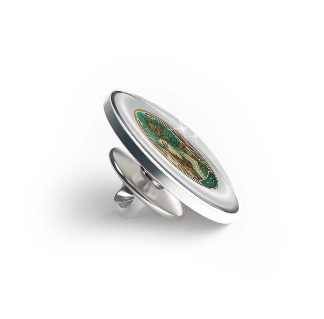 Virgo Zodiac Limited Edition Lapel Pin Exclusive Metal Brooch Badge Accessories For Backpack, Clothes, Hats | Cute Gifts and Collectibles