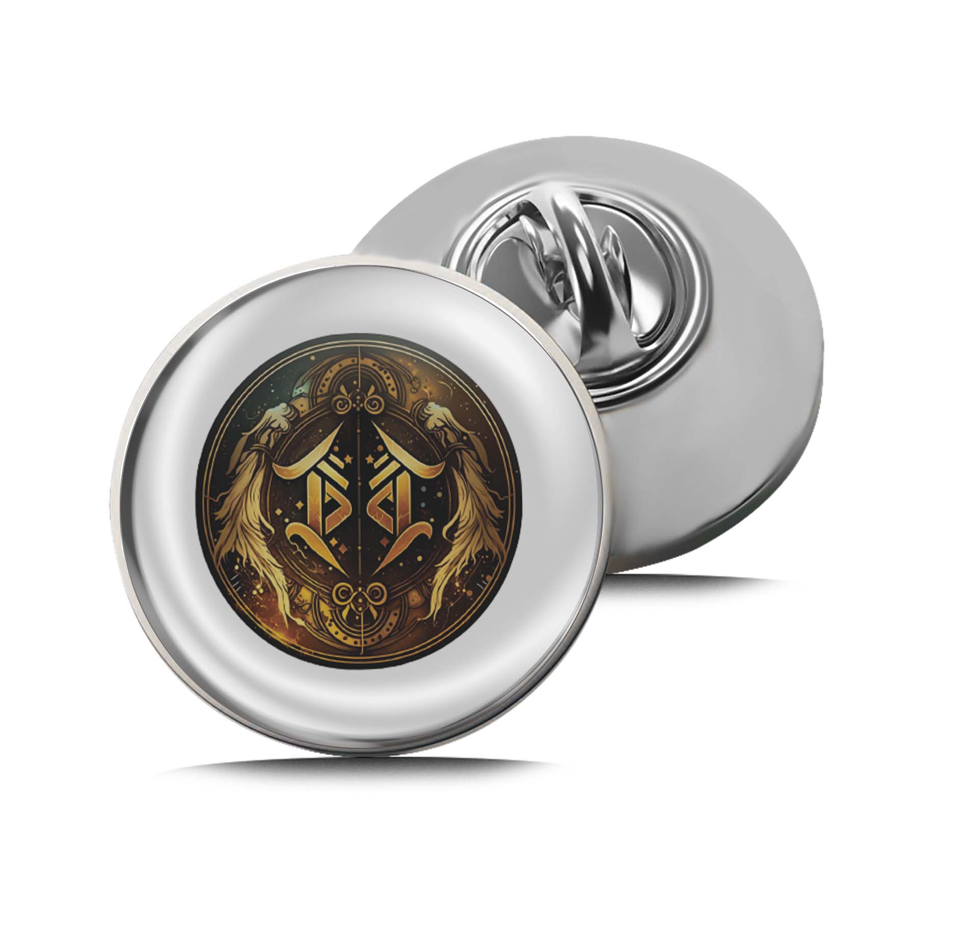 Simbol zodiacal pentru Gemeni Limited Edition Lapel Pin Exclusive Metal Brooch Badge Accessories For Backpack, Clothes, Hats | Cute Gifts and Collectibles