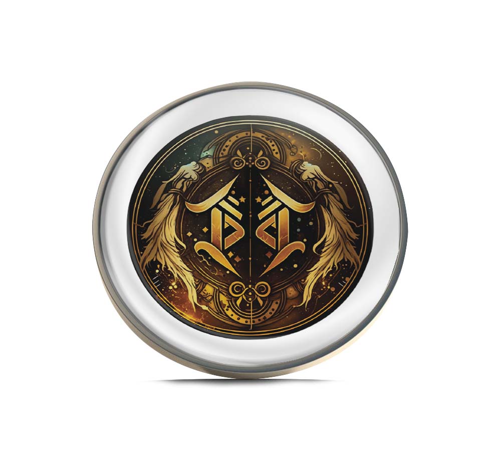 Simbol zodiacal pentru Gemeni Limited Edition Lapel Pin Exclusive Metal Brooch Badge Accessories For Backpack, Clothes, Hats | Cute Gifts and Collectibles