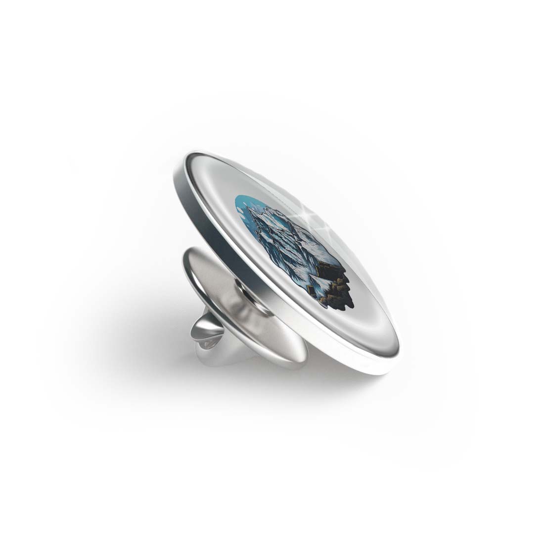 Mountain landscape Limited Edition Lapel Pin Exclusive Metal Brooch Badge Accessories For Backpack, Clothes, Hats | Cute Gifts and Collectibles