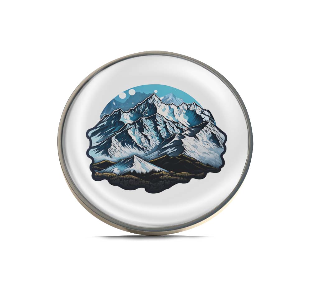 Mountain landscape Limited Edition Lapel Pin Exclusive Metal Brooch Badge Accessories For Backpack, Clothes, Hats | Cute Gifts and Collectibles