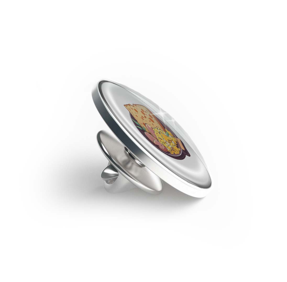 Breakfast Food Cartoon Limited Edition Lapel Pin Exclusive Metal Brooch Badge Accessories For Backpack, Clothes, Hats | Cute Gifts and Collectibles