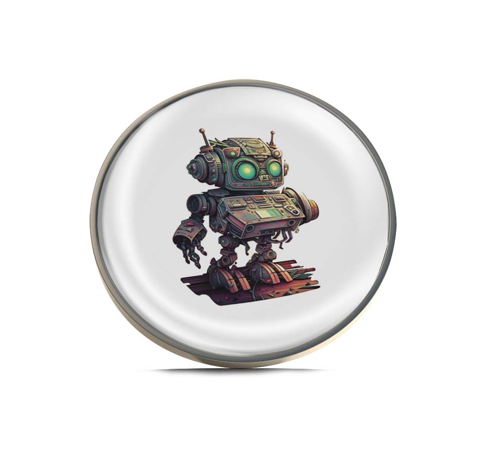Robo Machine Limited Edition Lapel Pin Exclusive Metal Brooch Badge Accessories For Backpack, Clothes, Hats | Cute Gifts and Collectibles