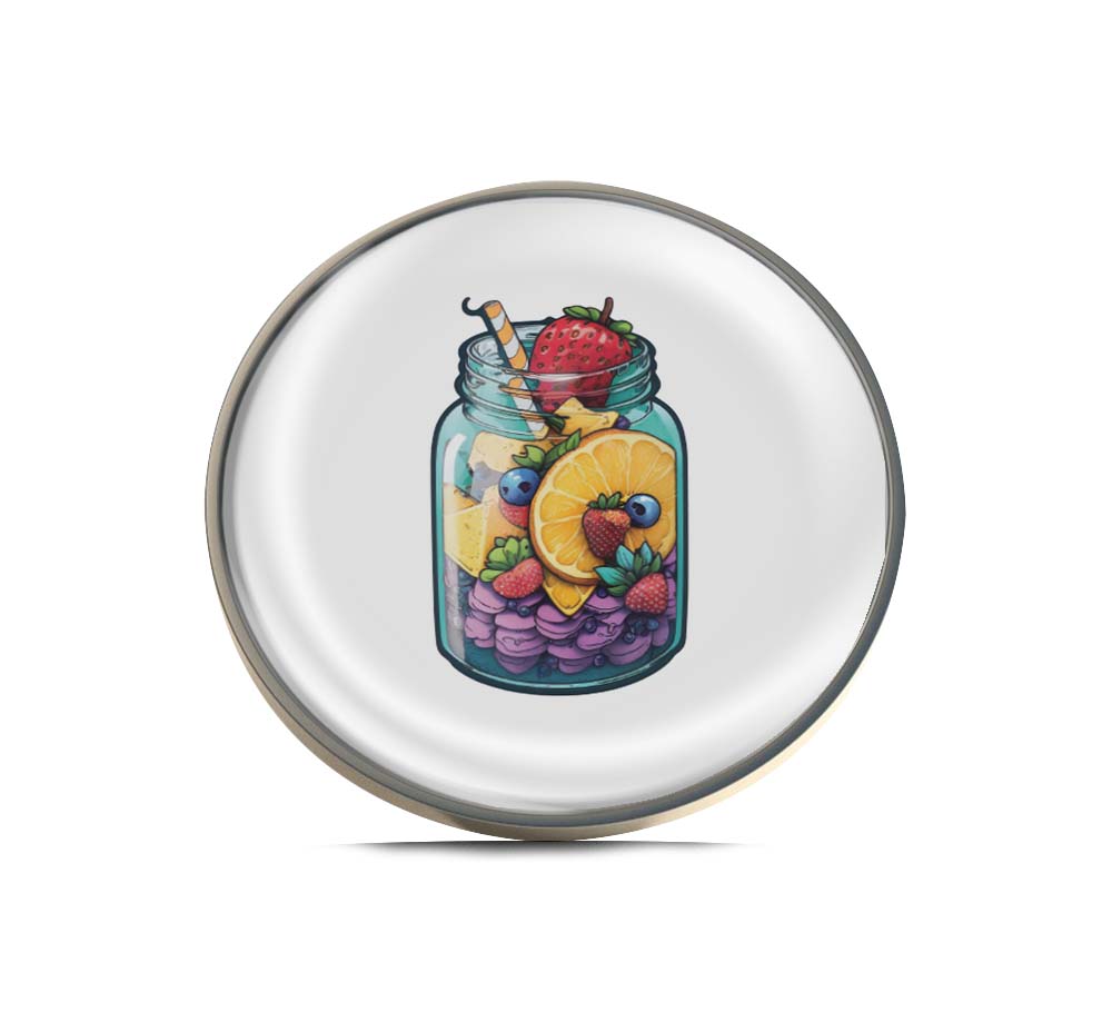 Fruit Jar Limited Edition Lapel Pin Exclusive Metal Brooch Badge Accessories For Backpack, Clothes, Hats | Cute Gifts and Collectibles