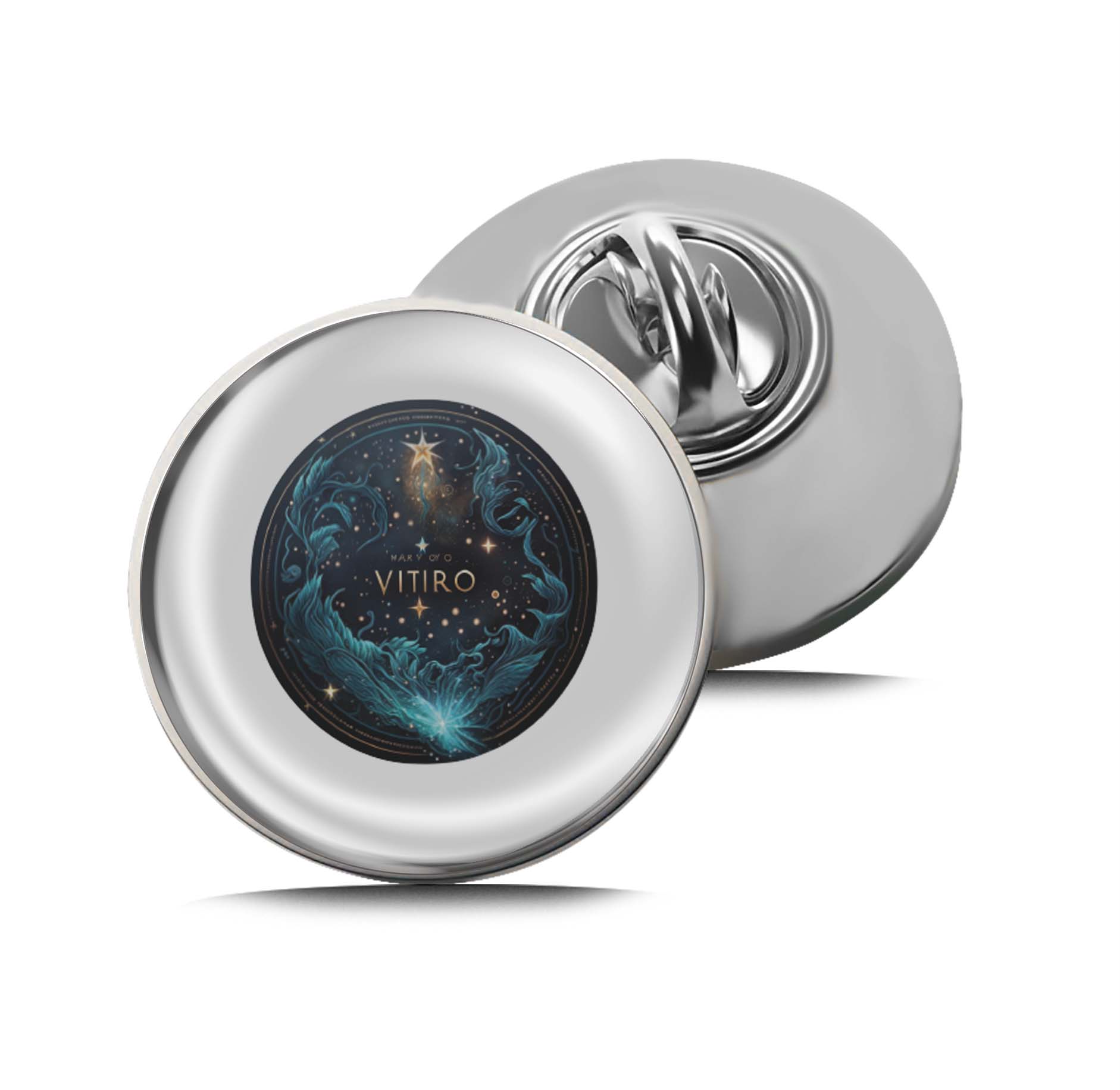 Beautiful Mystic Symbols with Star Limited Edition Lapel Pin Exclusive Metal Brooch Badge Accessories For Backpack, Clothes, Hats | Cute Gifts and Collectibles