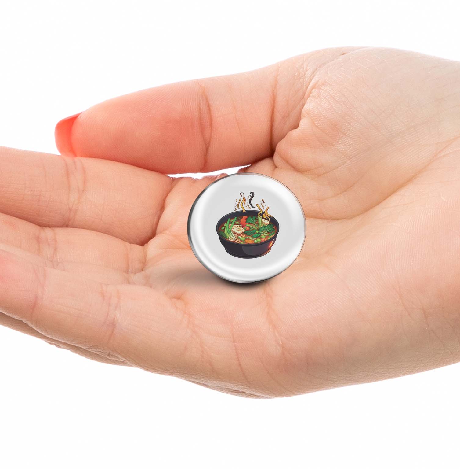 Chinese Spicy Hot Pot Limited Edition Lapel Pin Exclusive Metal Brooch Badge Accessories For Backpack, Clothes, Hats | Cute Gifts and Collectibles