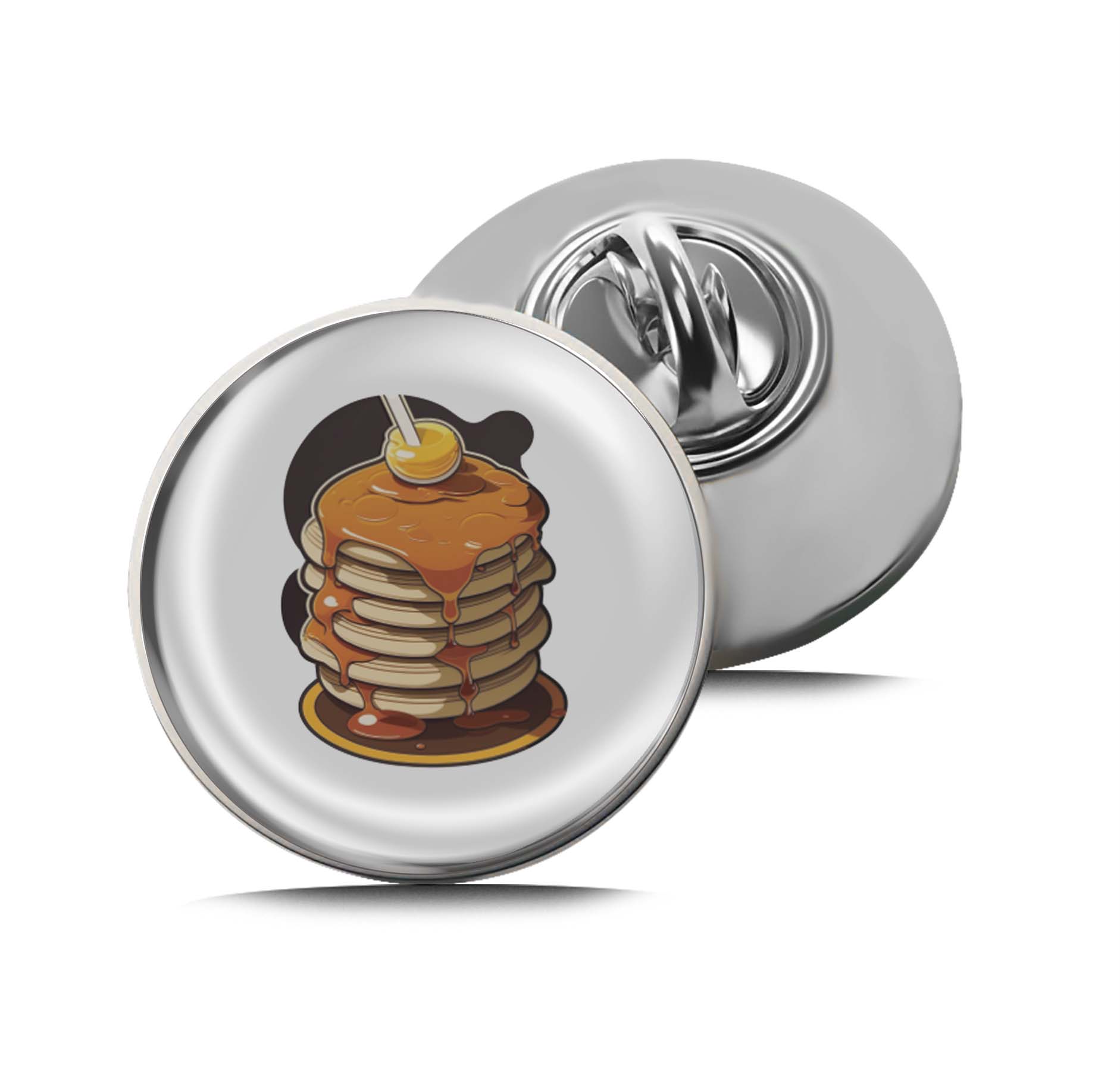 Pancake Limited Edition Lapel Pin Exclusive Metal Brooch Badge Accessories For Backpack, Clothes, Hats | Cute Gifts and Collectibles