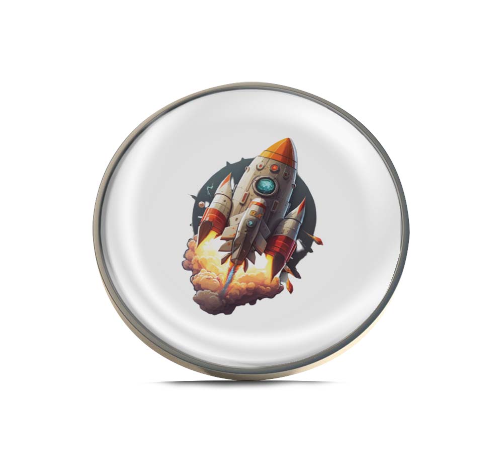 Flying Rockets Limited Edition Lapel Pin Exclusive Metal Brooch Badge Accessories For Backpack, Clothes, Hats | Cute Gifts and Collectibles