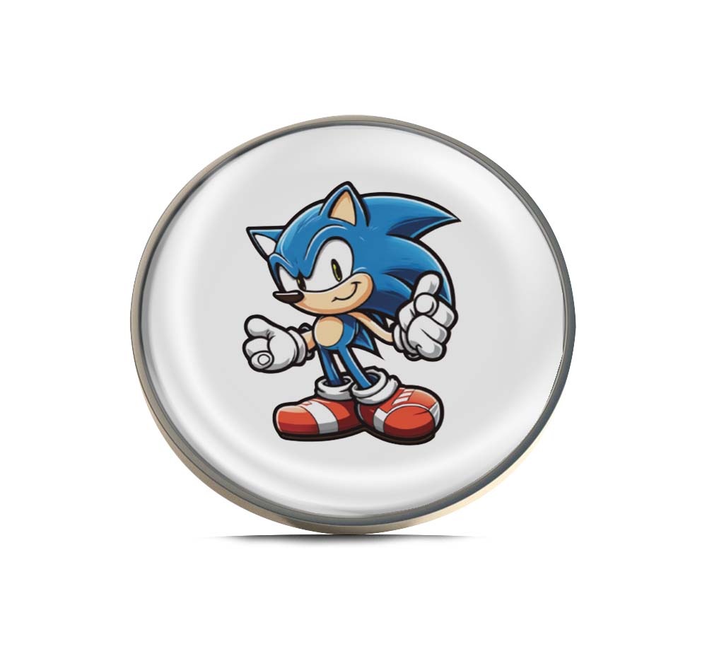 Super Sonic Limited Edition Lapel Pin Exclusive Metal Brooch Badge Accessories For Backpack, Clothes, Hats | Cute Gifts and Collectibles