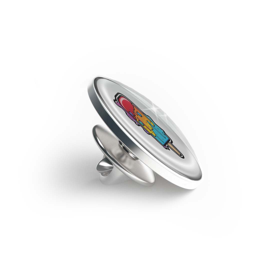 Rainbow Popsicle Limited Edition Lapel Pin Exclusive Metal Brooch Badge Accessories For Backpack, Clothes, Hats | Cute Gifts and Collectibles
