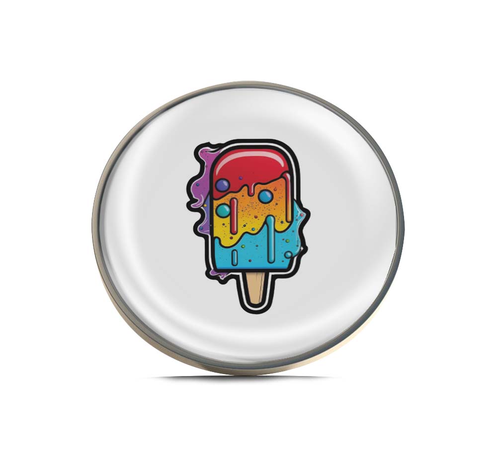 Rainbow Popsicle Limited Edition Lapel Pin Exclusive Metal Brooch Badge Accessories For Backpack, Clothes, Hats | Cute Gifts and Collectibles