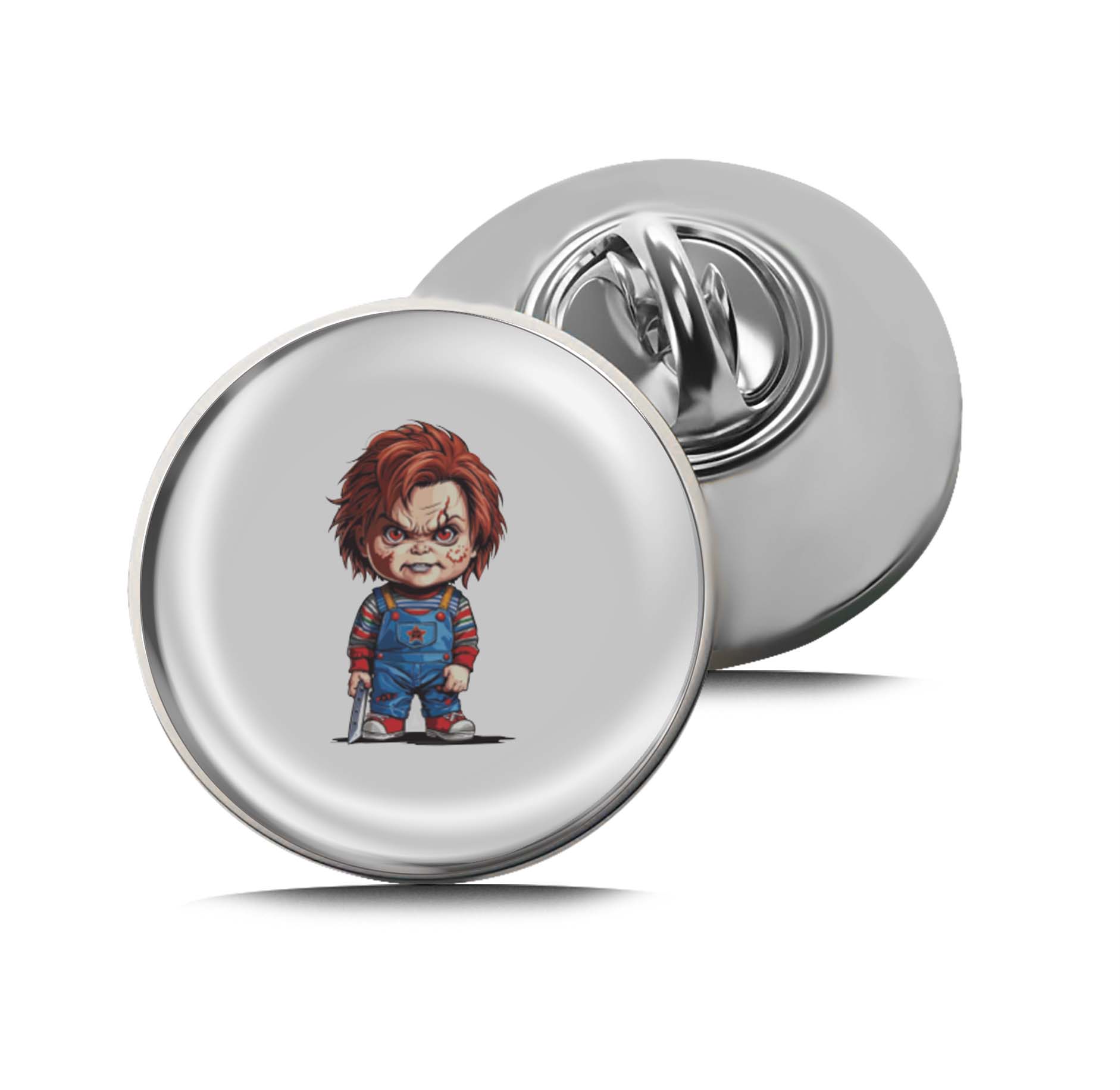 Angry Chucky Limited Edition Lapel Pin Exclusive Metal Brooch Badge Accessories For Backpack, Clothes, Hats | Cute Gifts and Collectibles