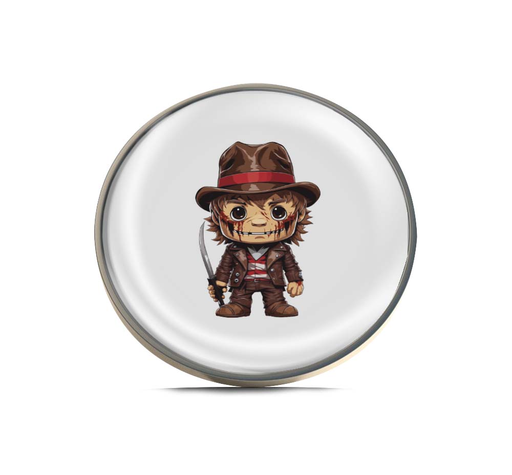 Freddy Krueger Limited Edition Lapel Pin Exclusive Metal Brooch Badge Accessories For Backpack, Clothes, Hats | Cute Gifts and Collectibles