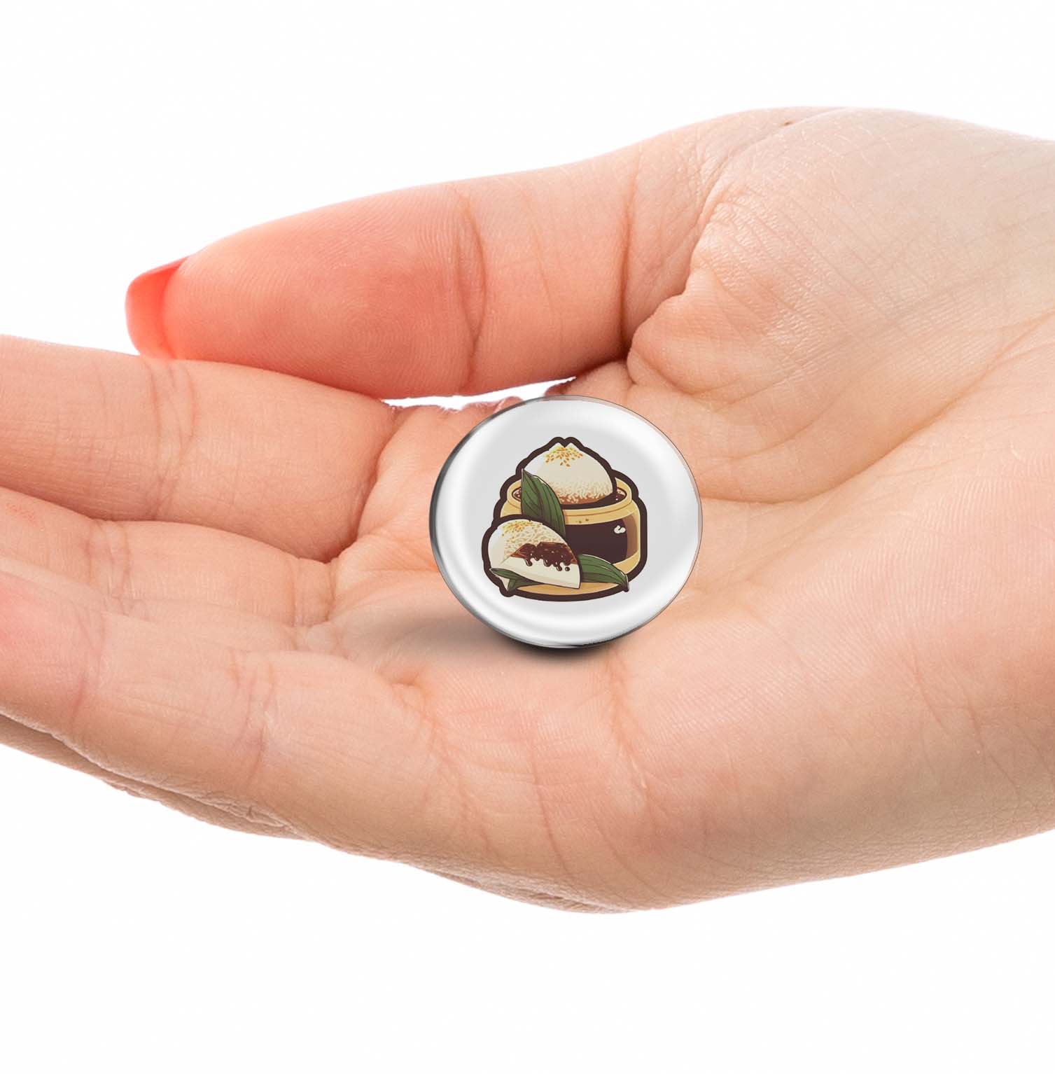 Onigiri Japan Rice Limited Edition Lapel Pin Exclusive Metal Brooch Badge Accessories For Backpack, Clothes, Hats | Cute Gifts and Collectibles