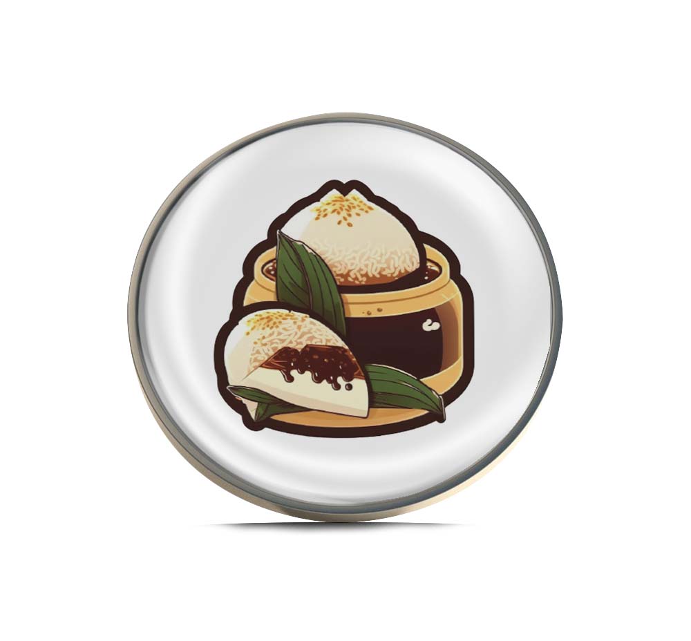 Onigiri Japan Rice Limited Edition Lapel Pin Exclusive Metal Brooch Badge Accessories For Backpack, Clothes, Hats | Cute Gifts and Collectibles