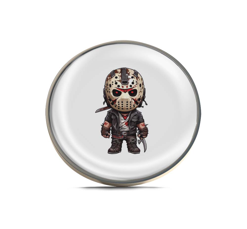 Horror Zombie with Knife Limited Edition Lapel Pin Exclusive Metal Brooch Badge Accessories For Backpack, Clothes, Hats | Cute Gifts and Collectibles