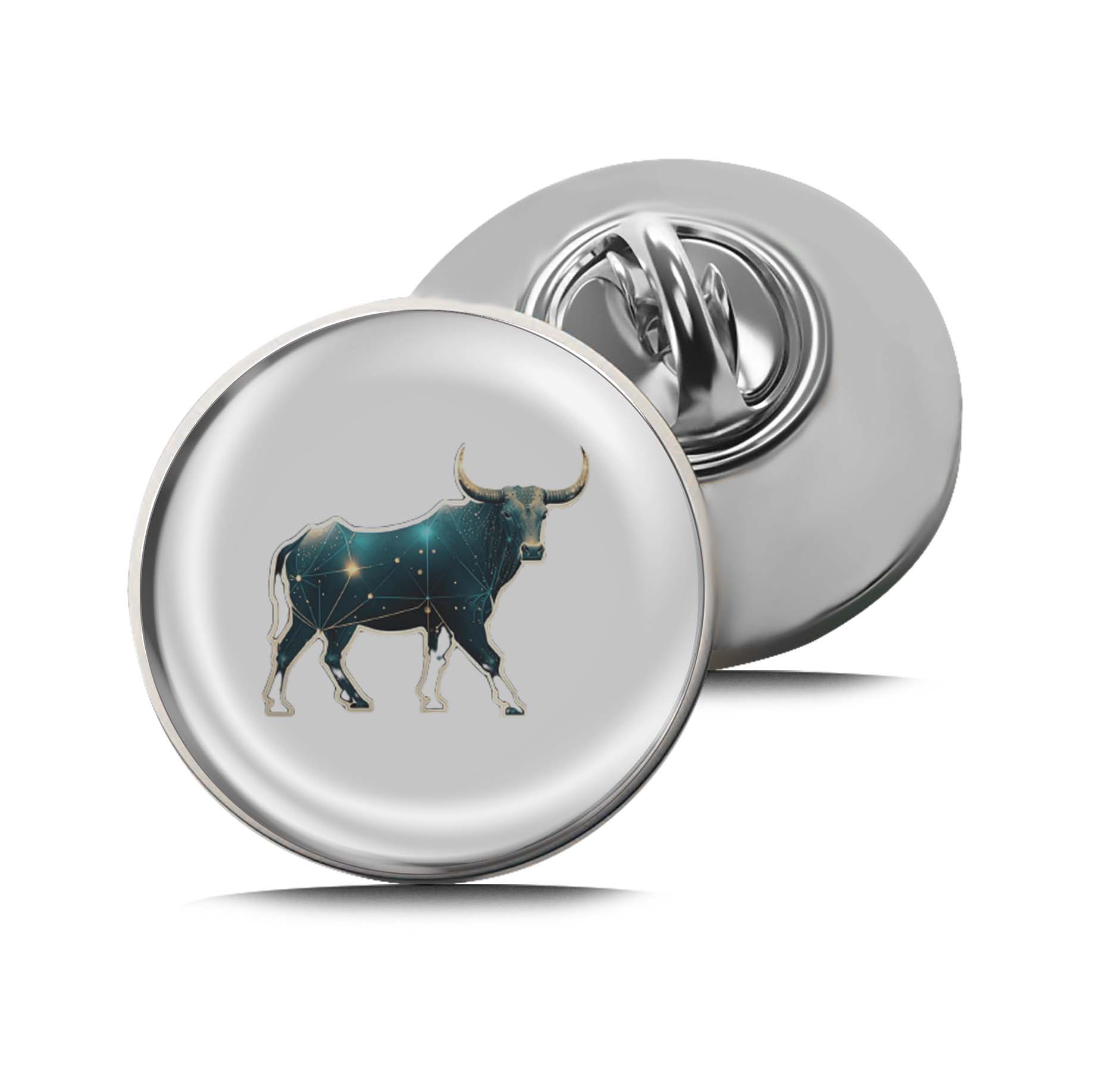 Zodiac bull Limited Edition Lapel Pin Exclusive Metal Brooch Badge Accessories For Backpack, Clothes, Hats | Cute Gifts and Collectibles