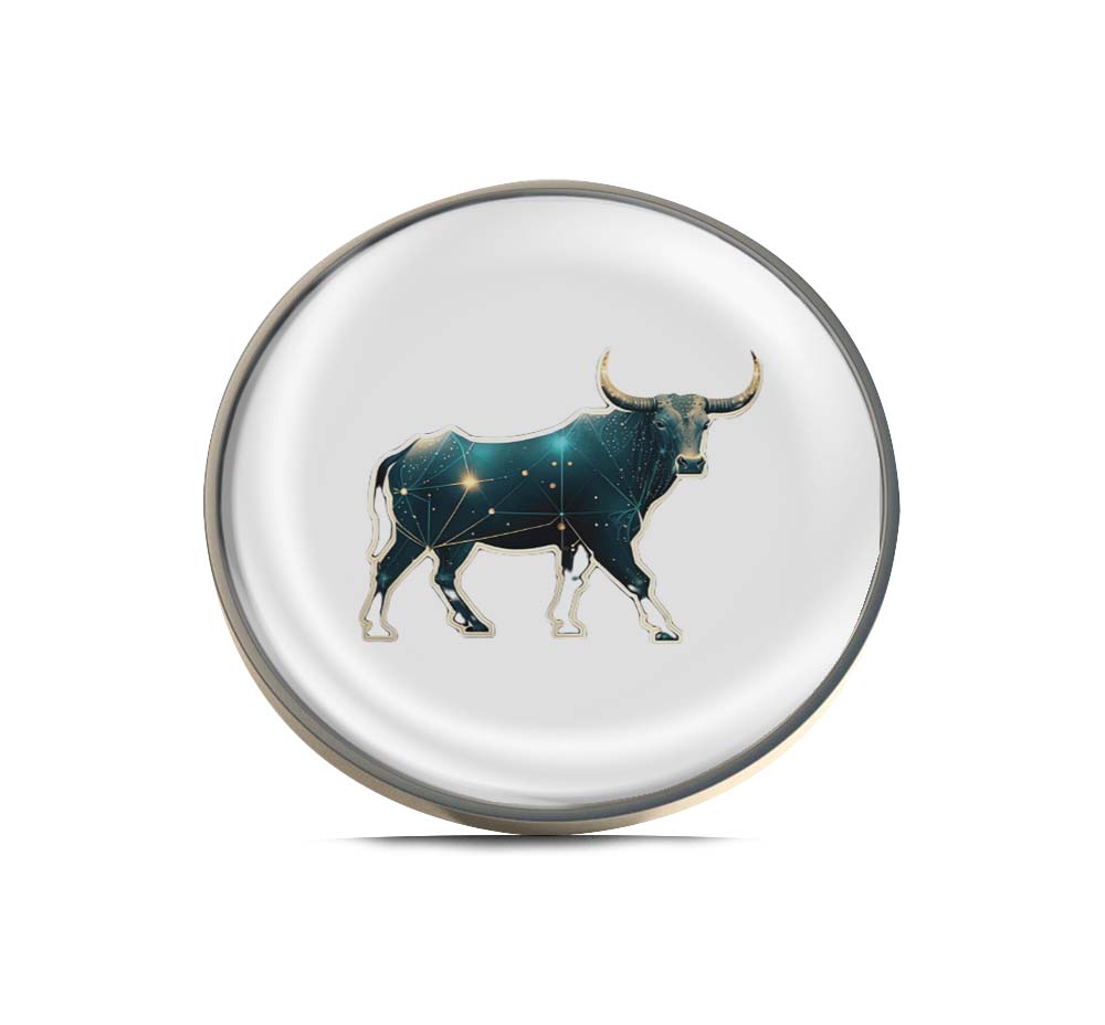 Zodiac bull Limited Edition Lapel Pin Exclusive Metal Brooch Badge Accessories For Backpack, Clothes, Hats | Cute Gifts and Collectibles