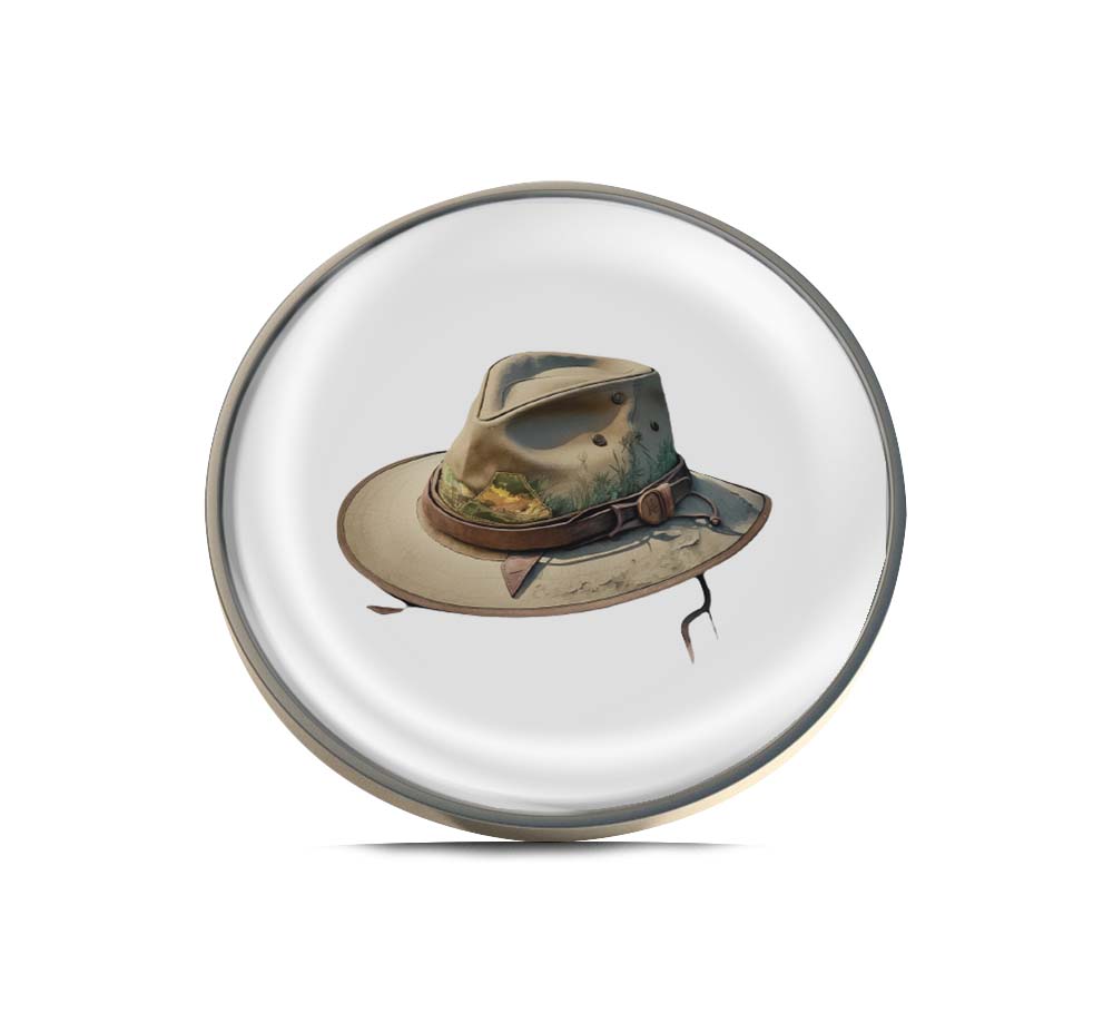 Old Hat Limited Edition Lapel Pin Exclusive Metal Brooch Badge Accessories For Backpack, Clothes, Hats | Cute Gifts and Collectibles