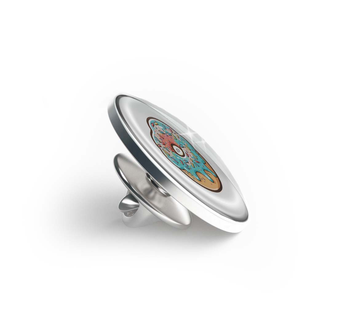 Vanilla sprinkle donut Limited Edition Lapel Pin Exclusive Metal Brooch Badge Accessories For Backpack, Clothes, Hats | Cute Gifts and Collectibles